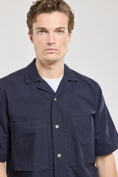 armor-lux-h-ritage-chemise-manches-courtes-col-requin-coton-stretch image 4