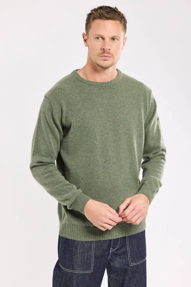 armor-lux-pull-col-rond-homme-100-lambswool image 1