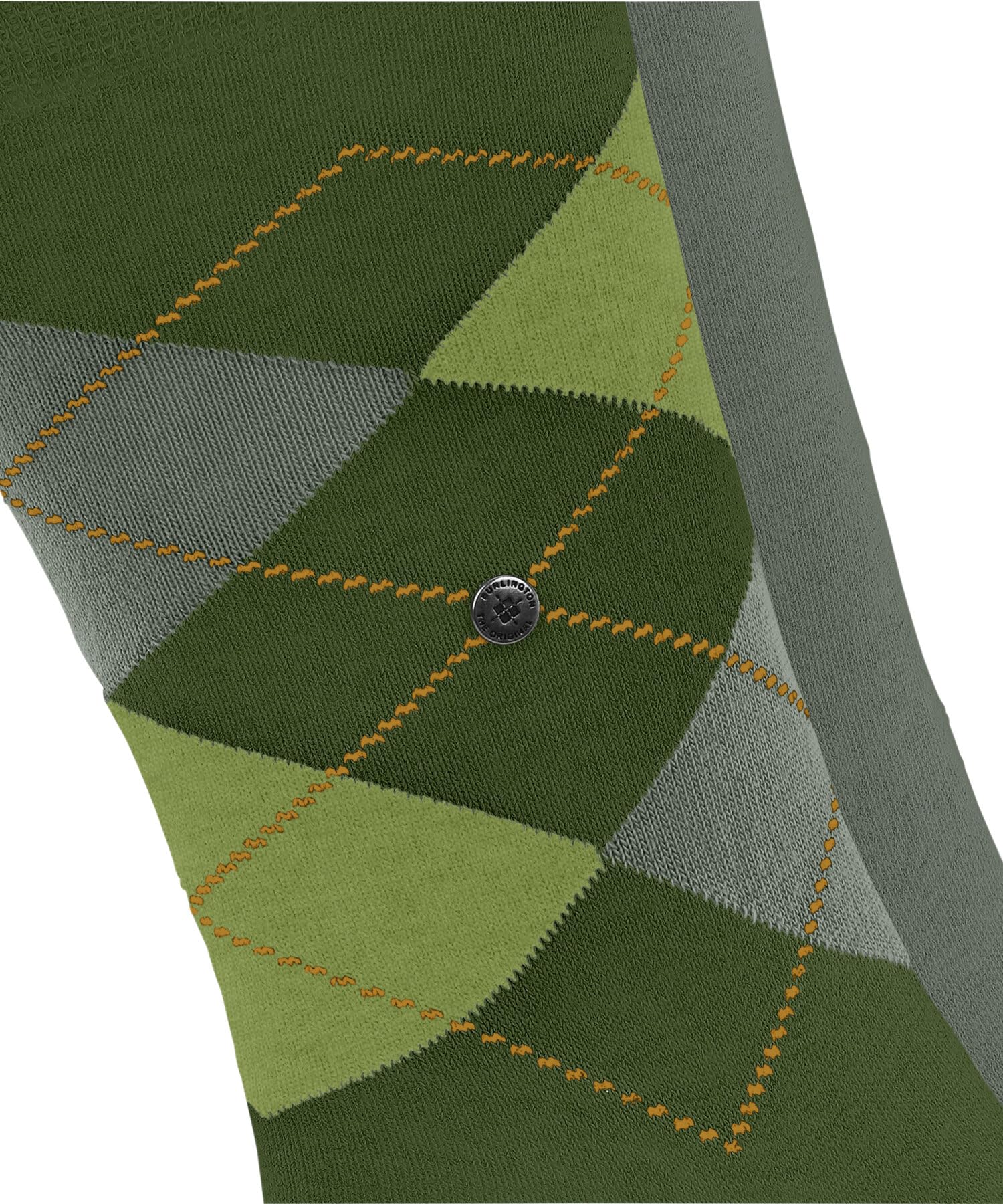 burlington-everyday-argyle-mix-multipack-chaussettes-homme-coton-vert-fir-green- image 3