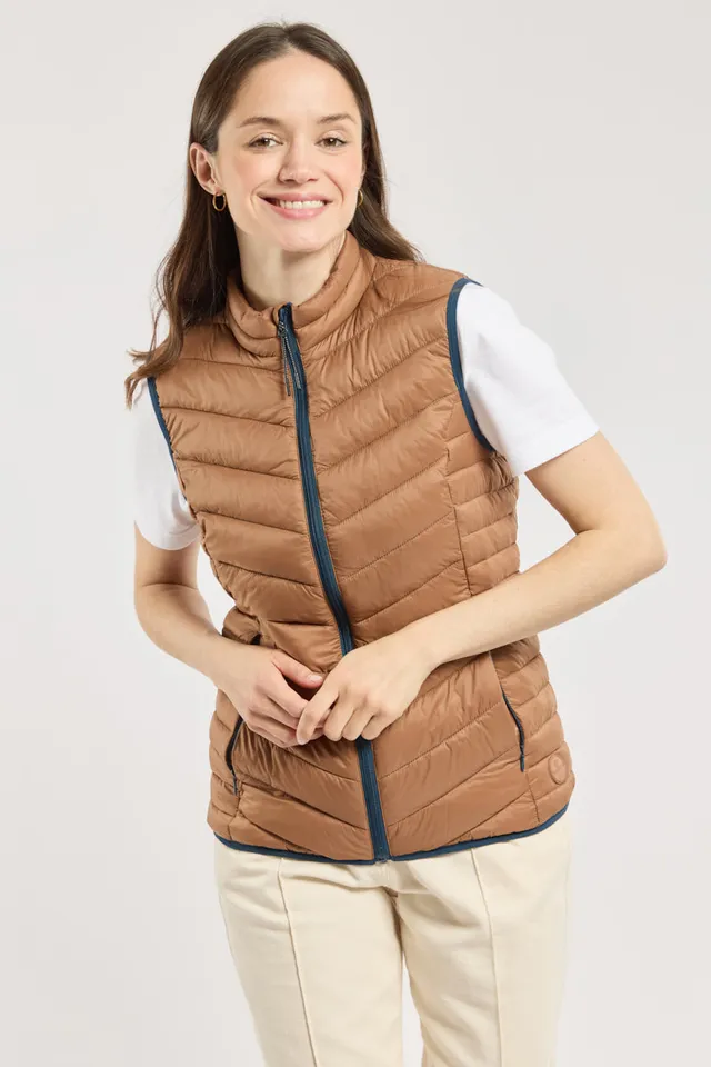 armor-lux-doudoune-sans-manches-femme-matelass-e-d-perlante image 1