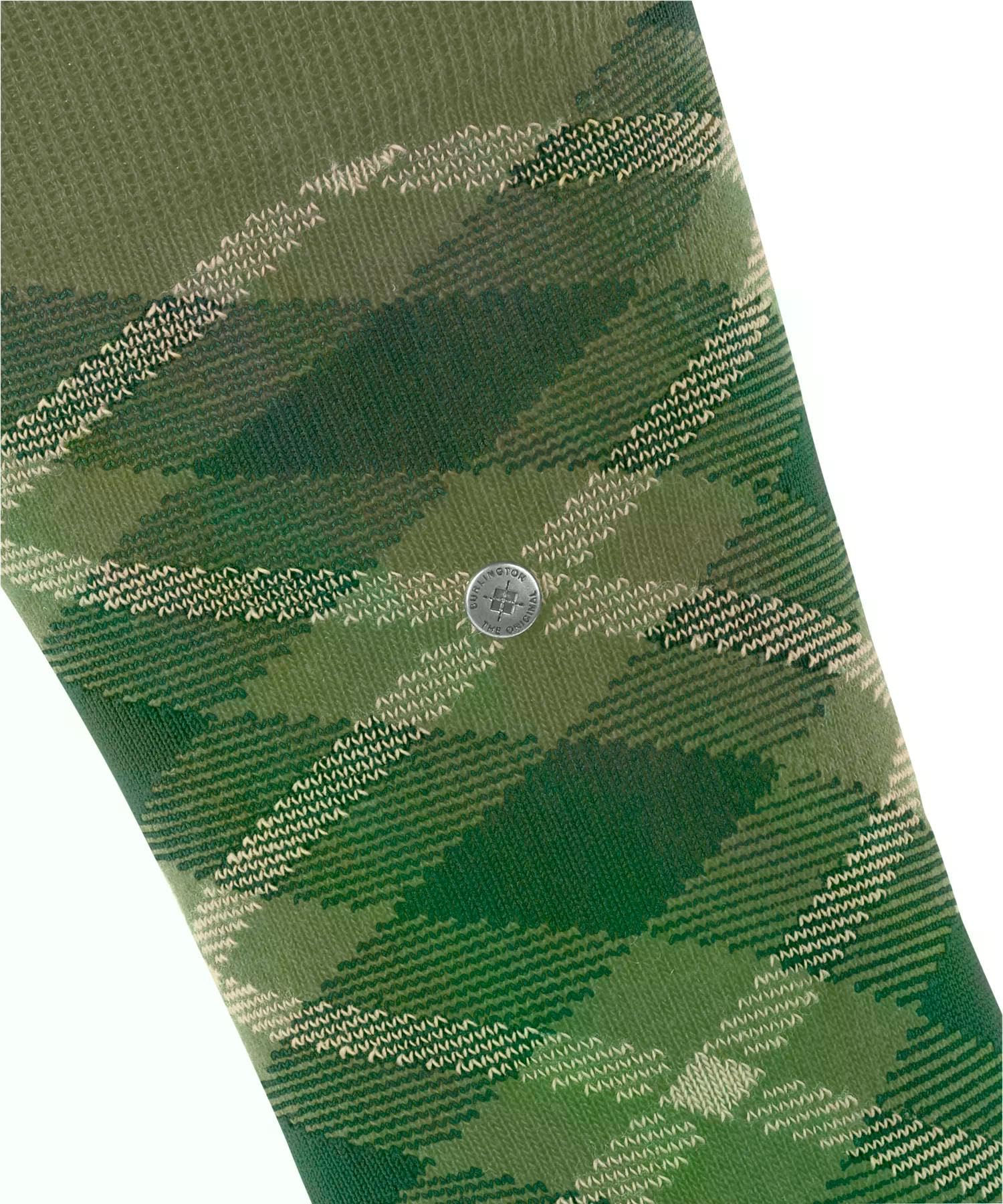 burlington-tartan-chaussettes-homme-coton-fantaisie-vert-lime-green-7473-40-46 image 3