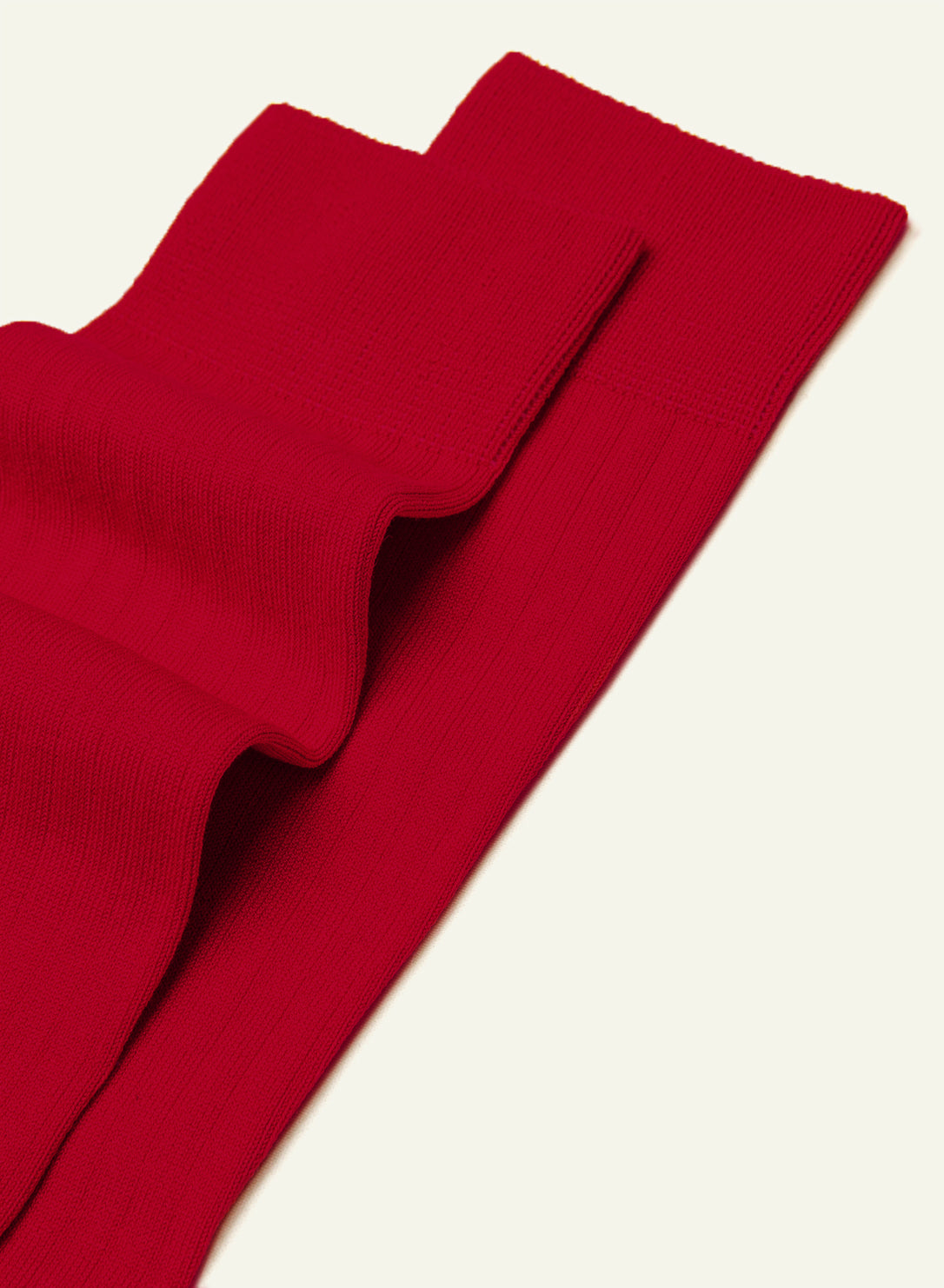 archiduchesse-de-luxe-mi-bas-fil-d-cosse-rouge-carmin image 3