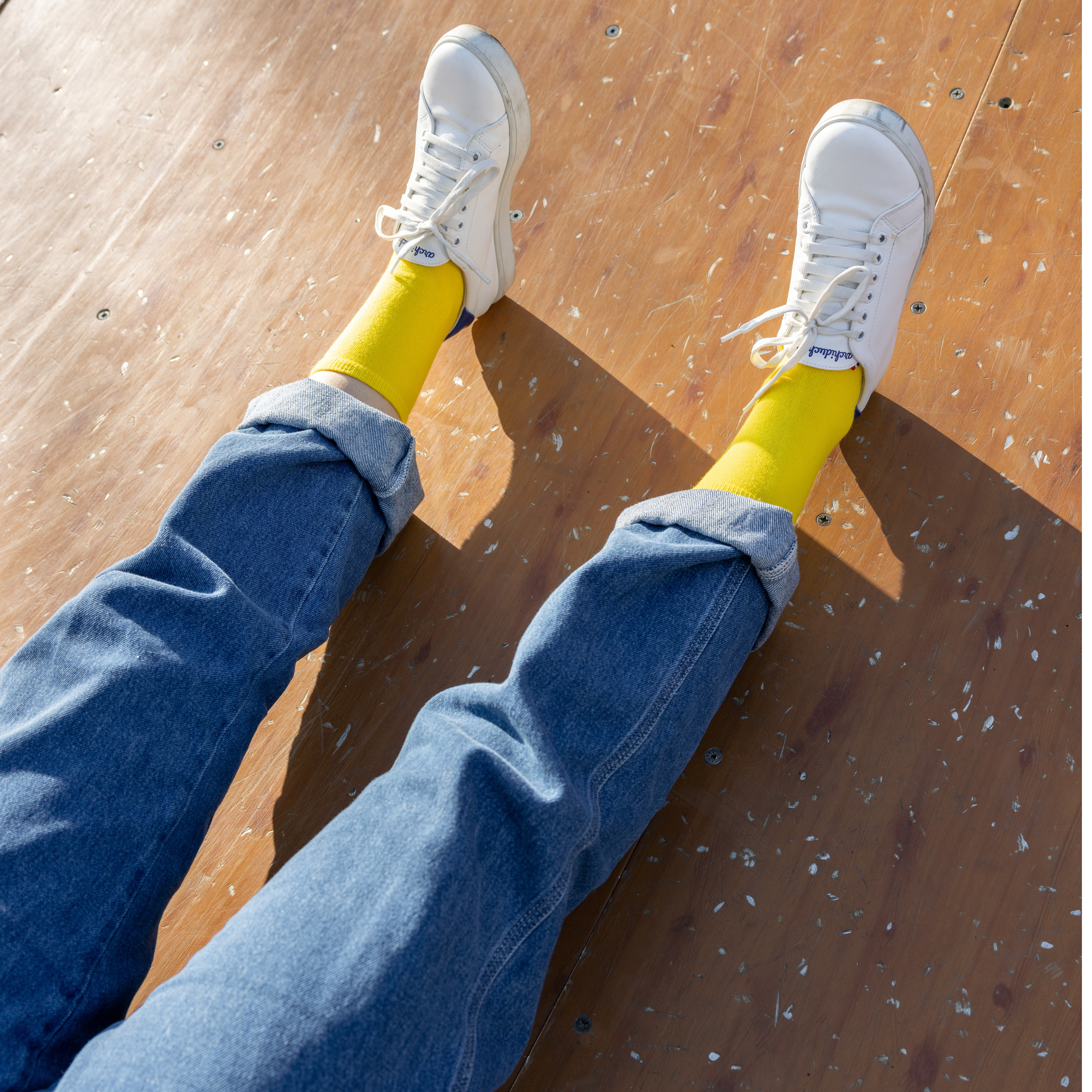 archiduchesse-courte-chaussettes-jaune-lemon image 6