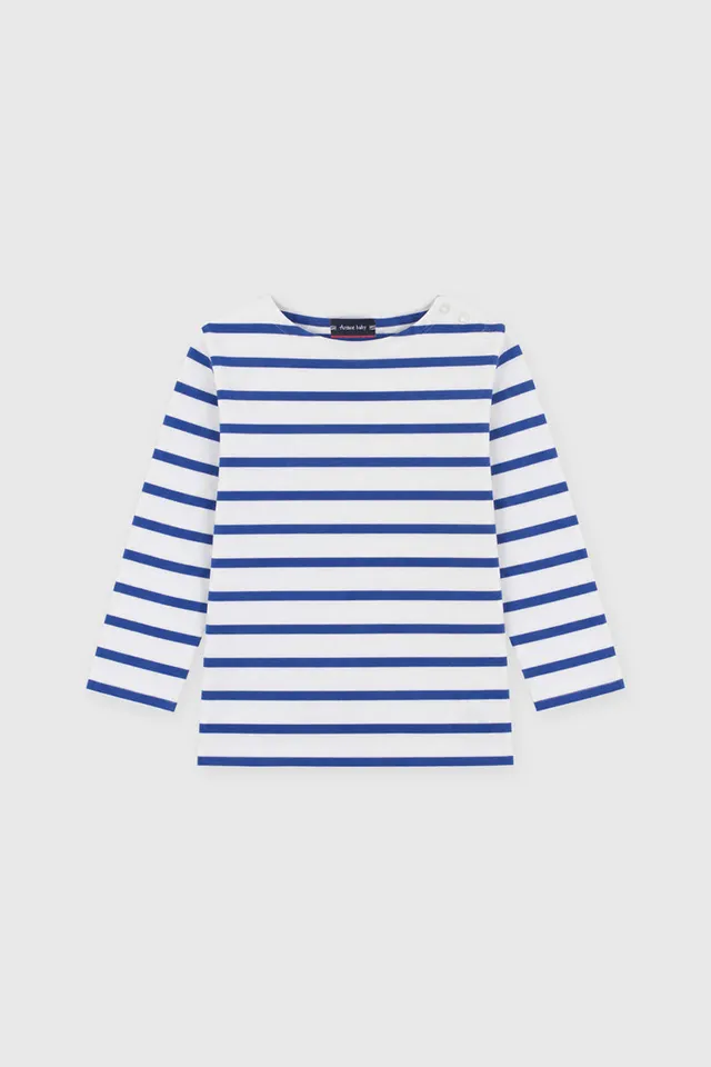 armor-lux-marini-re-loctudy-baby-coton-pais-manches-longues image 1
