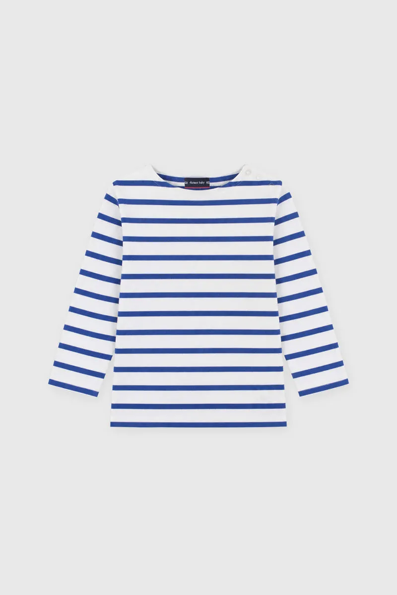 armor-lux-marini-re-loctudy-baby-coton-pais-manches-longues image 1