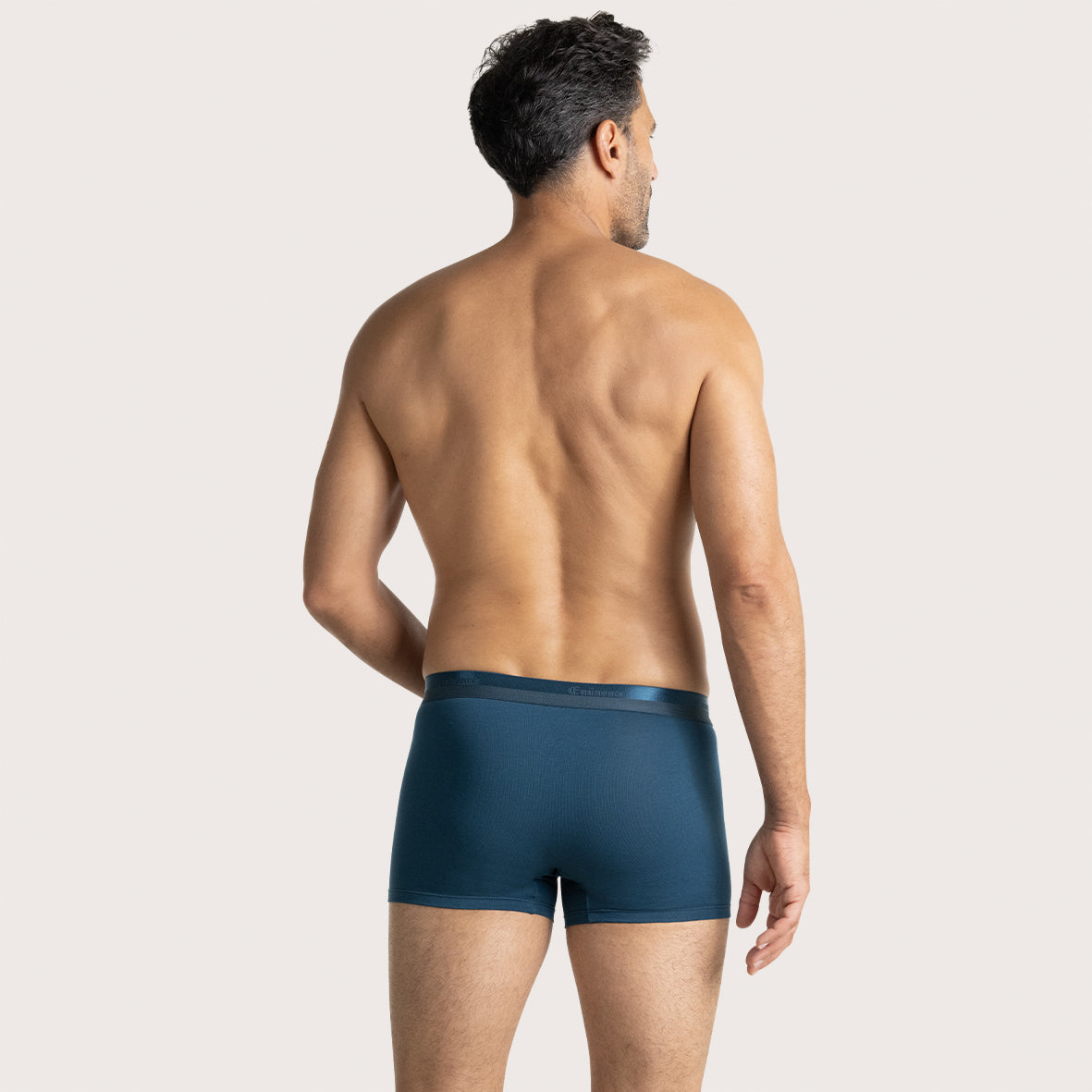 lot-de-3-boxers-homme-eminence-studio-unis-ceinture-brillante image 3