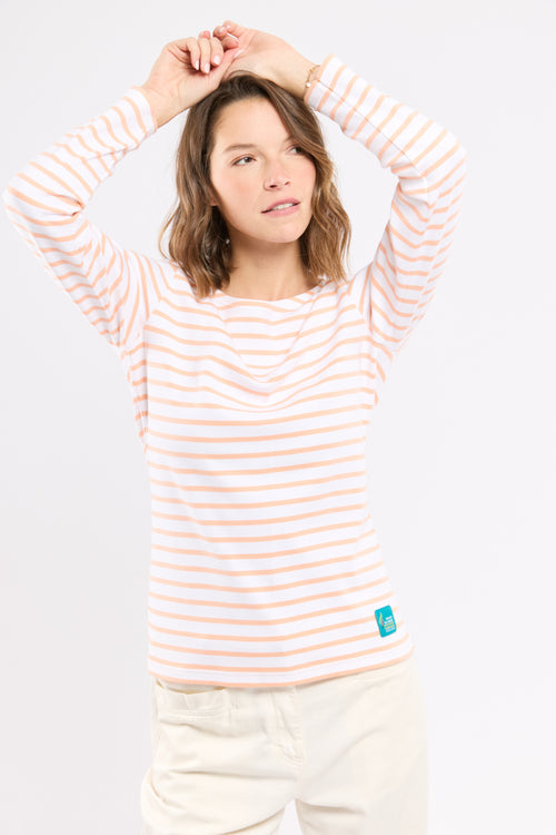 armor-lux-marini-re-femme-manche-longue-coton-pais-col-bateau image 6