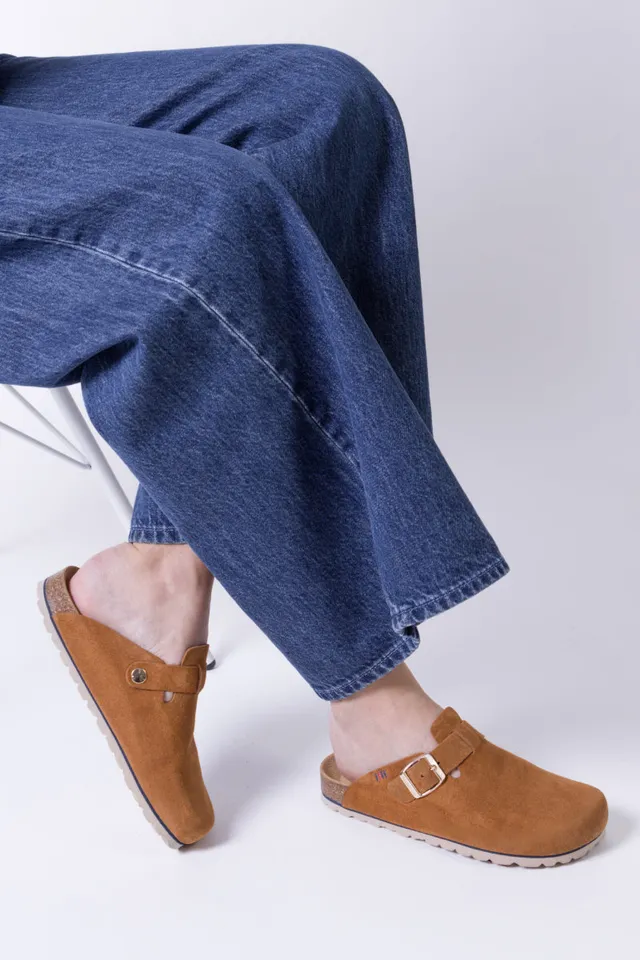 armor-lux-sabots-zeste-sabots-cuir-su-d-camel image 1