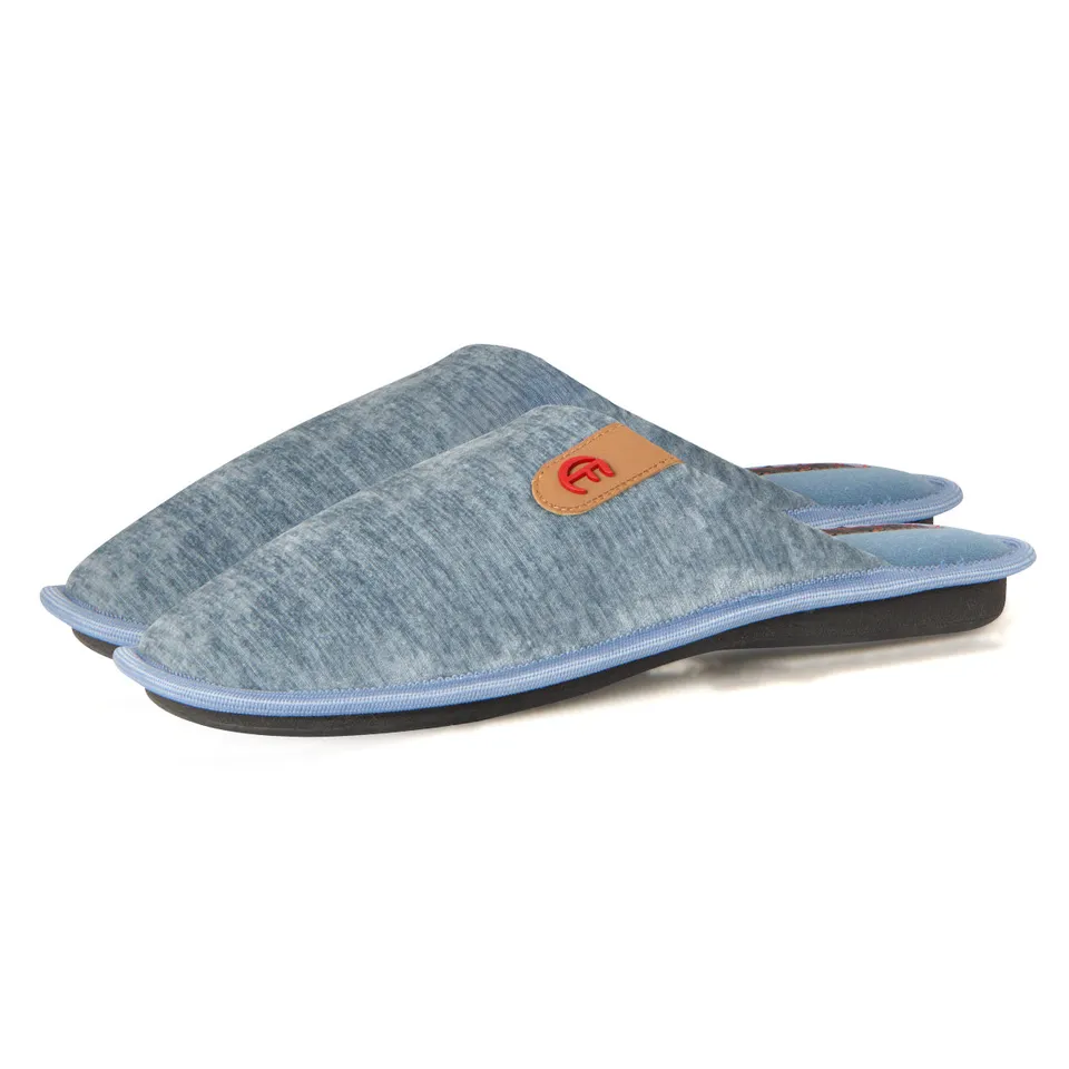 eminence-chaussons-homme-bikus-velours-imprim image 1