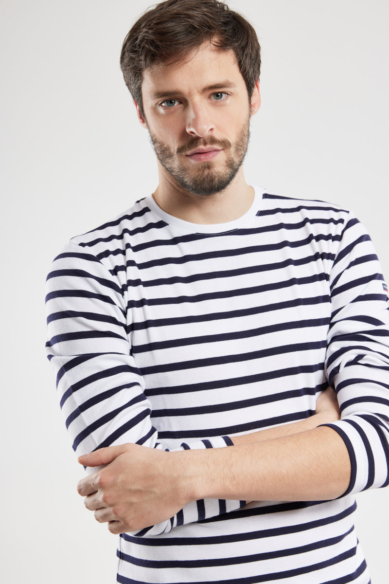 armor-lux-marini-re-crozon-homme-coton-manches-longues image 2