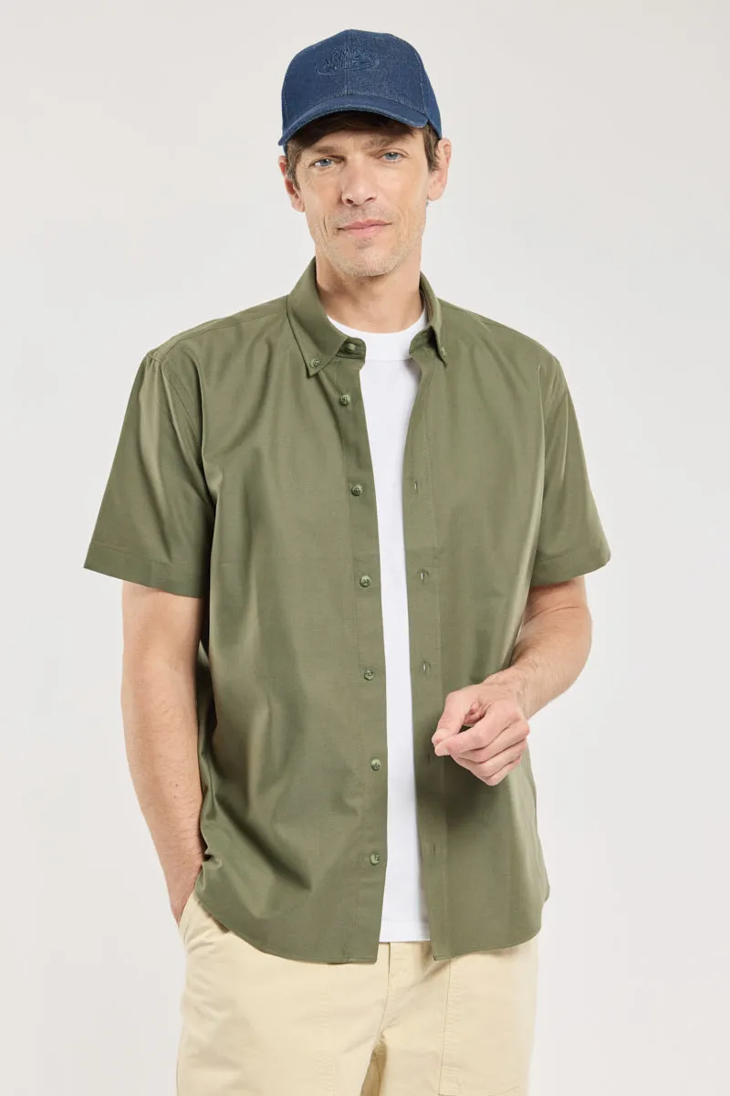 armor-lux-chemise-manches-courtes-homme-coton-popeline image 1