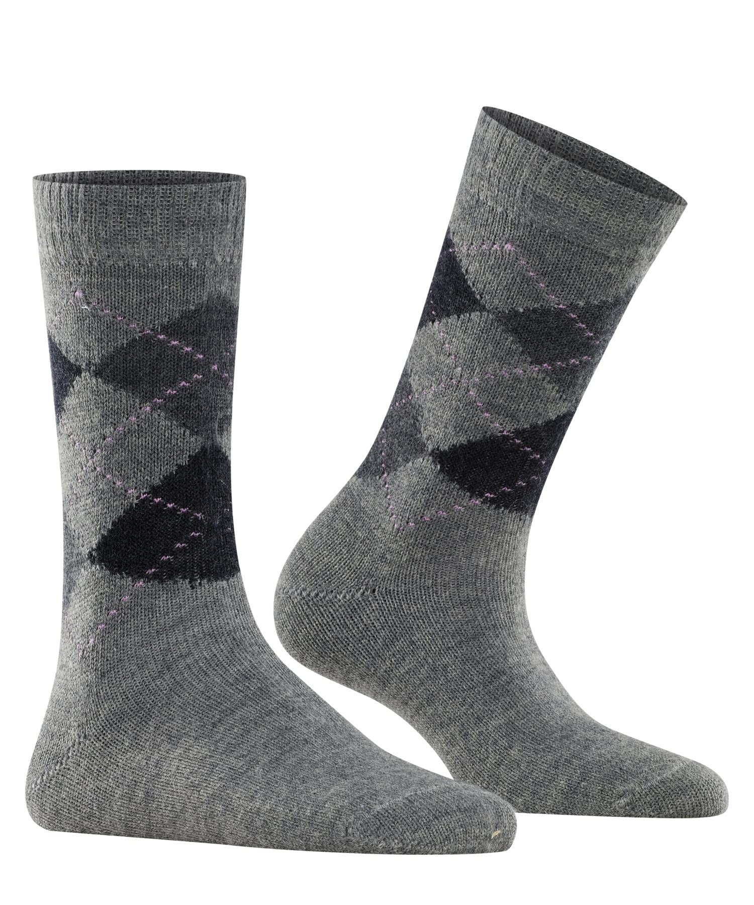 burlington-whitby-chaussettes-femme-fantaisie-gris-36-41 image 4