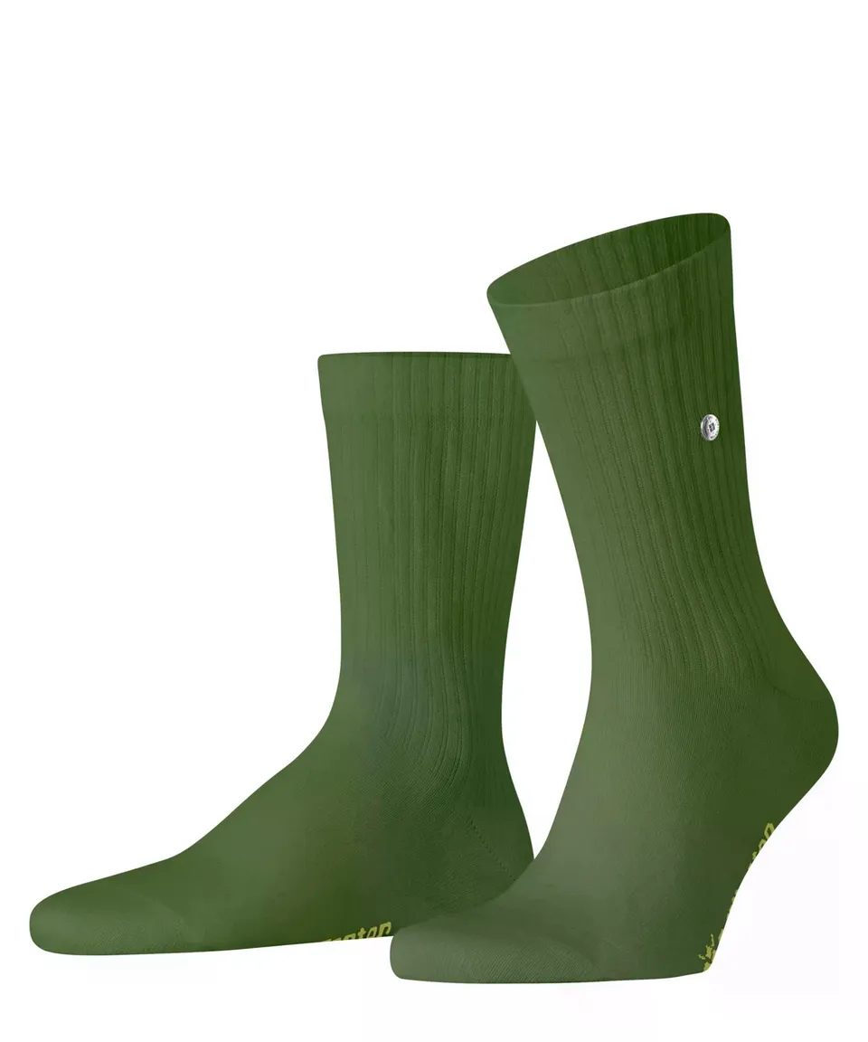 burlington-bond-street-chaussettes-homme-coton-unies-vert-bamboo-7654-40-46 image 1