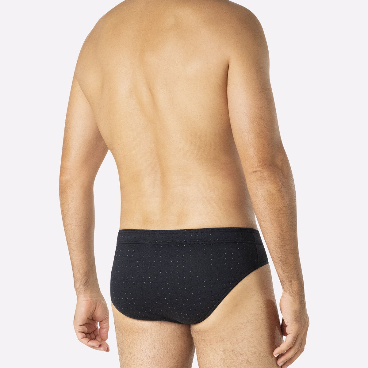 eminence-lot-de-3-slips-homme-trio-fantaisie-lc14-blanc-pois-gris-maillon-noir-p image 3