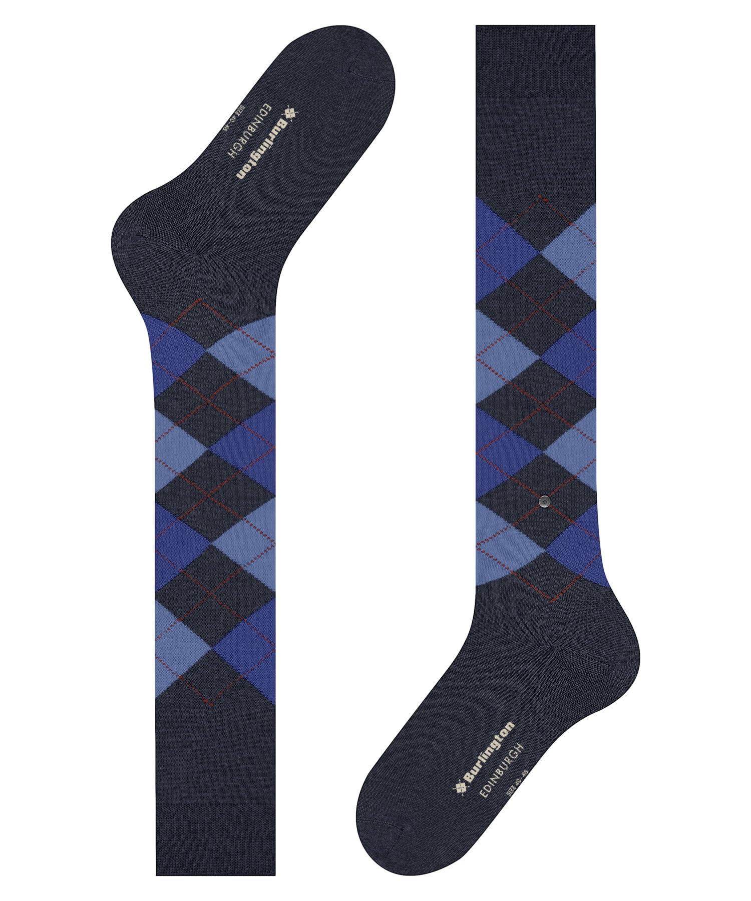 burlington-edinburgh-chaussettes-longues-homme-laine-bleu-dark-blue-40-46 image 6