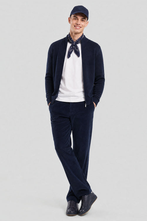 armor-lux-cardigan-erdeven-homme-laine-zipp-coudi-res image 5