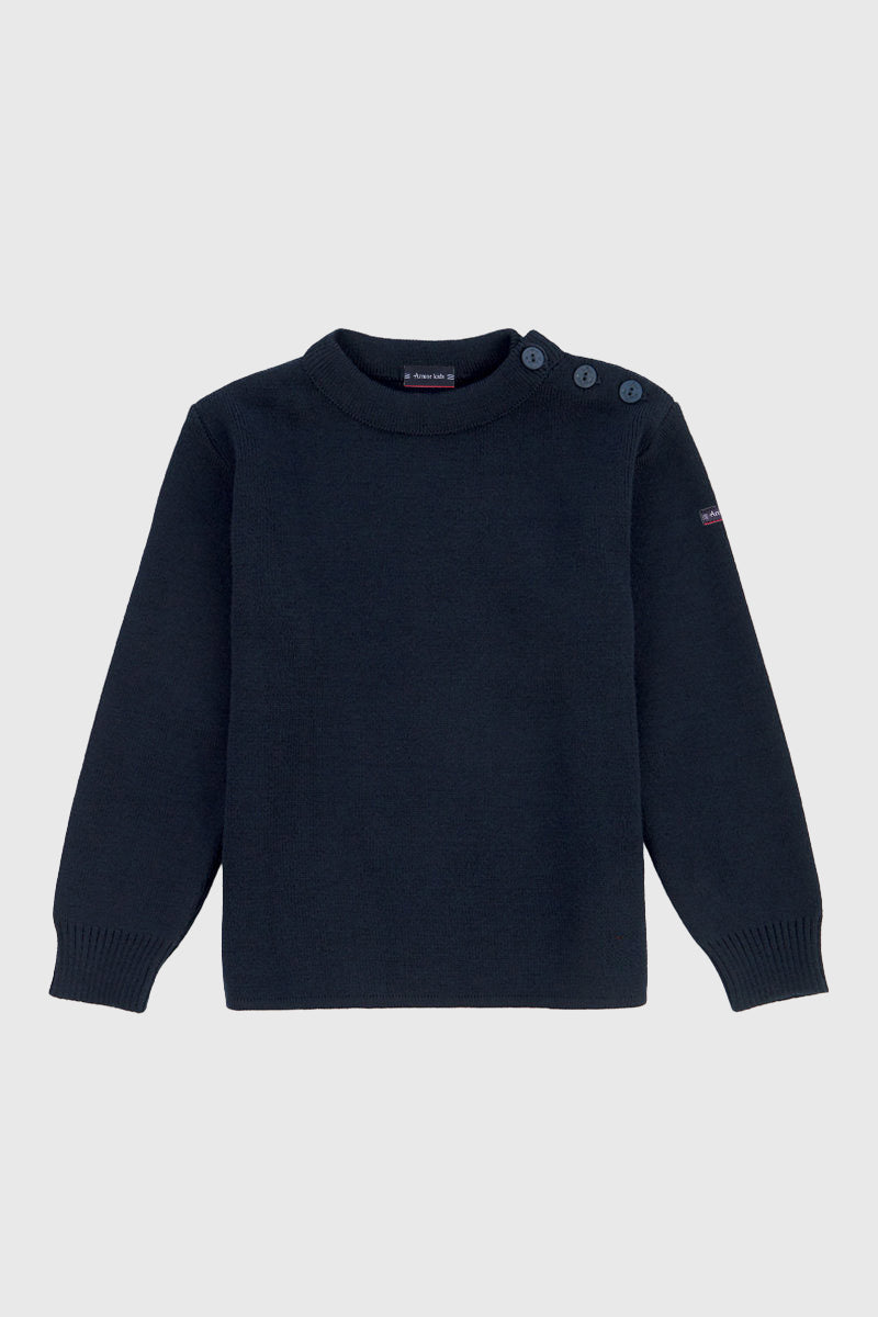 armor-lux-pull-marin-uni-fouesnant-kids-pull-enfant image 1