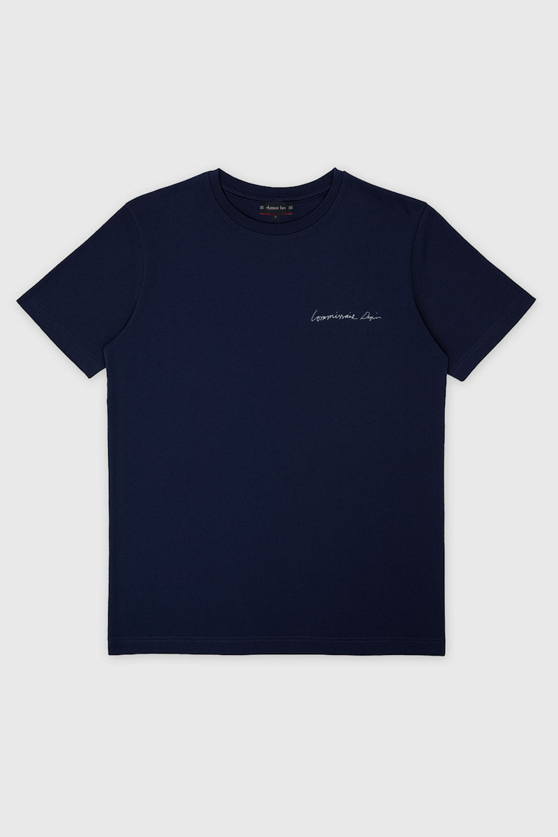 armor-lux-t-shirt-mixte-commissaire-dupin-coton-2 image 1
