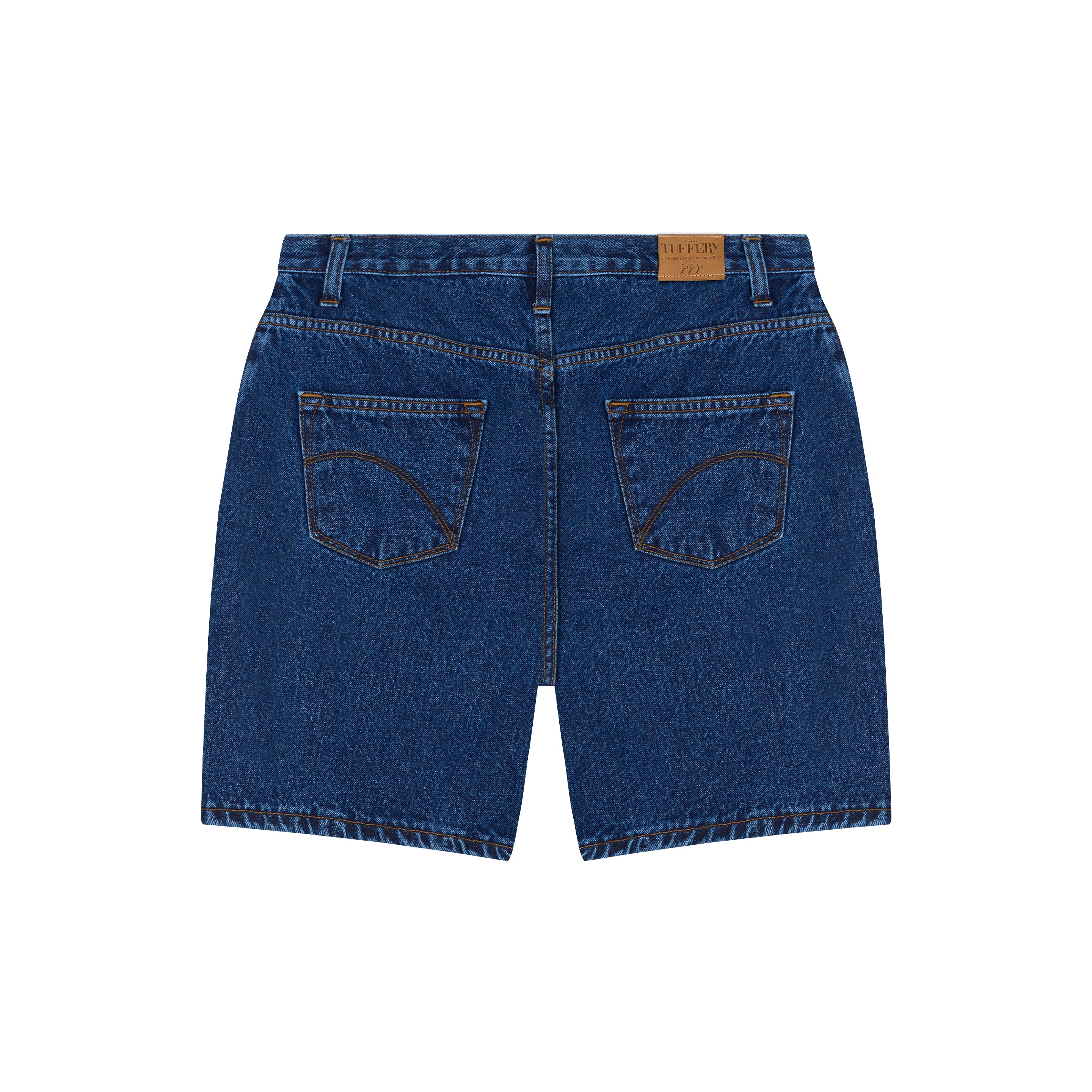 atelier-tuffery-aim-short-femme-taille-haute-jean-stonewashed image 3