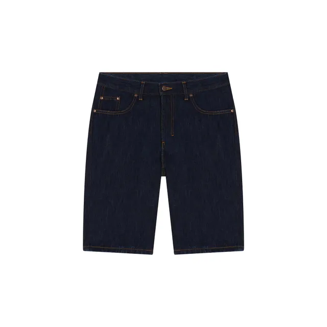 atelier-tuffery-marius-short-homme-en-jean-brut-coupe-droite-genou image 1