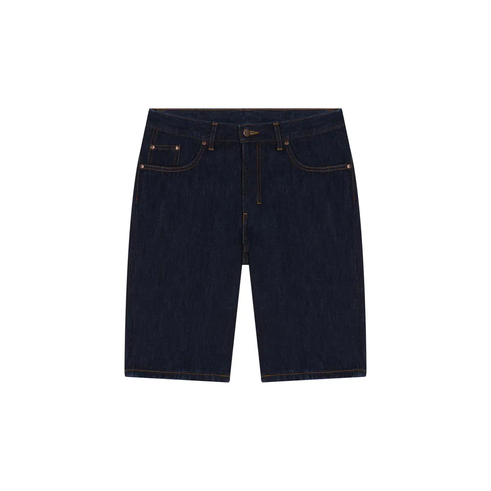 atelier-tuffery-marius-short-homme-en-jean-brut-coupe-droite-genou image 1