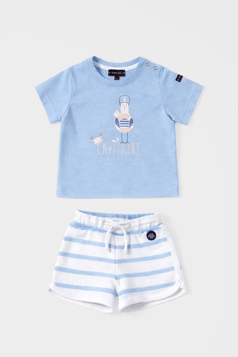 armor-lux-pyjama-capitaine-baby-pyjama-b-b-coton-l-ger image 1