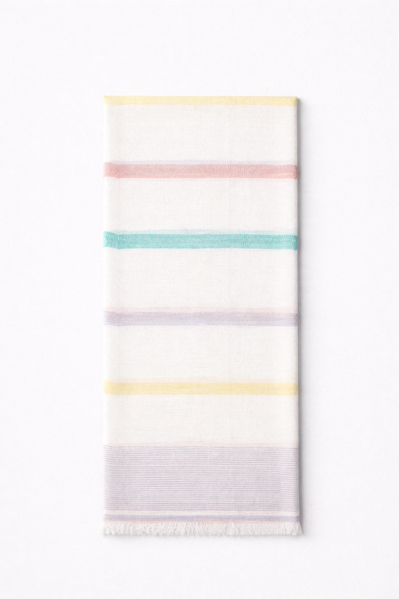 armor-lux-foulard-ray-multicolore-coton-70x180-cm image 2