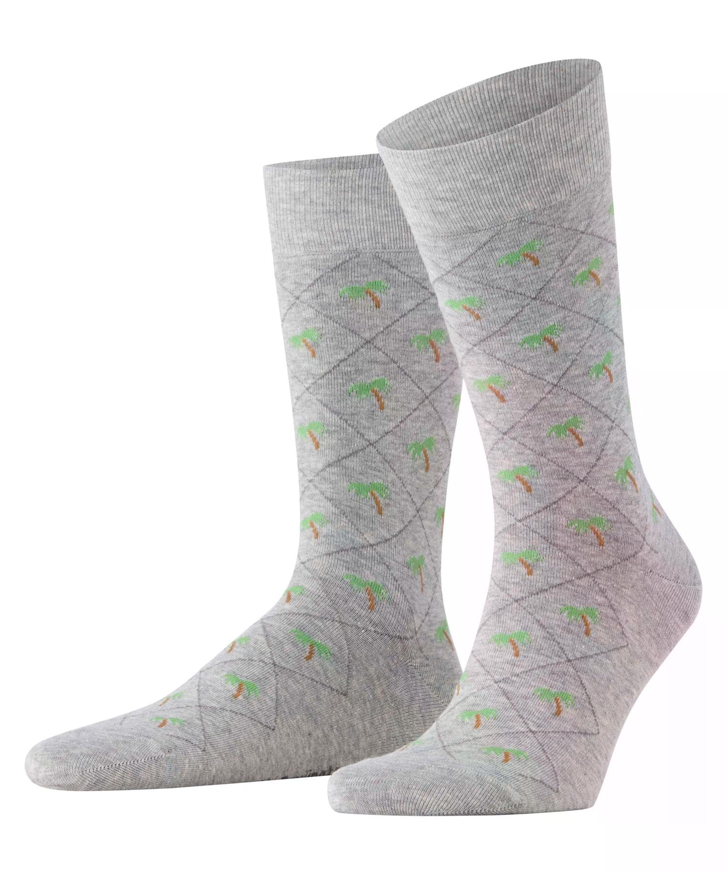 burlington-palm-tree-chaussettes-homme-coton-respirant image 8