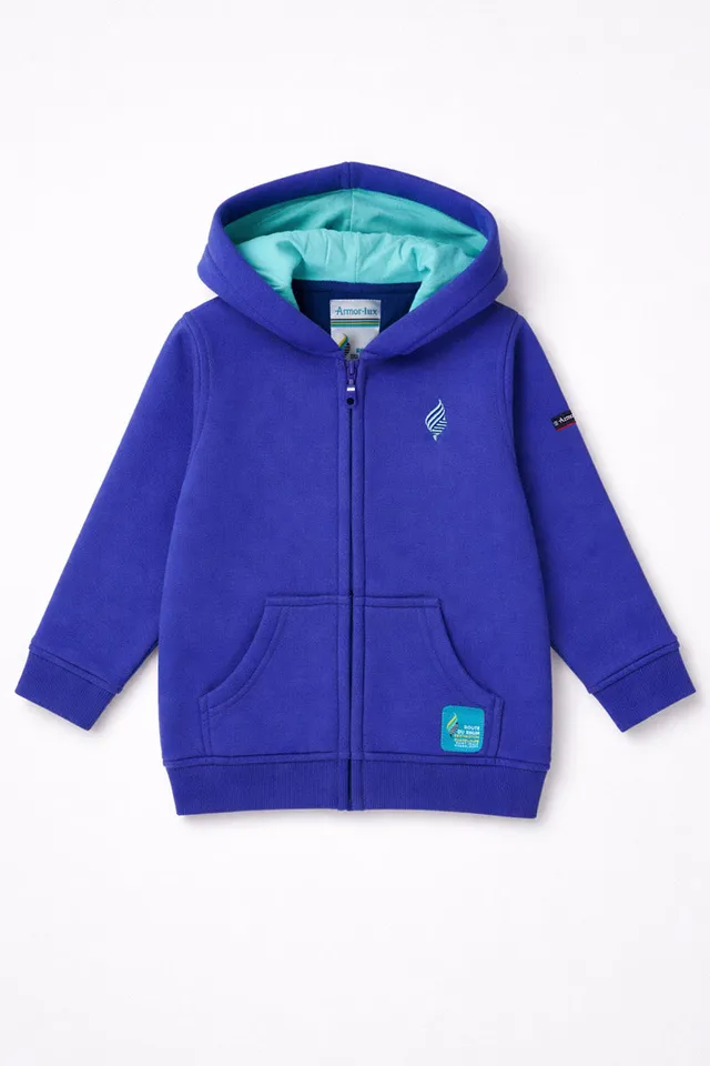 armor-lux-sweat-molletonn-enfant-zipp-route-du-rhum image 1