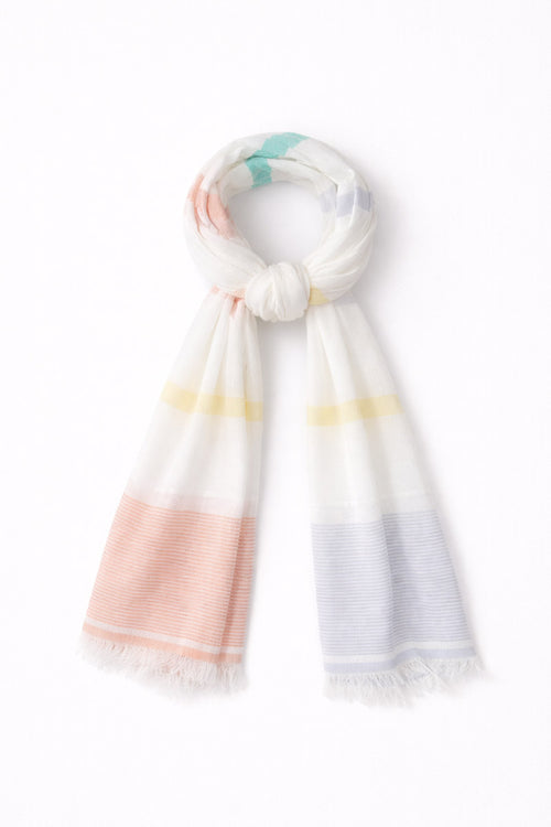 armor-lux-foulard-ray-multicolore-100-coton-70x180-cm image 2