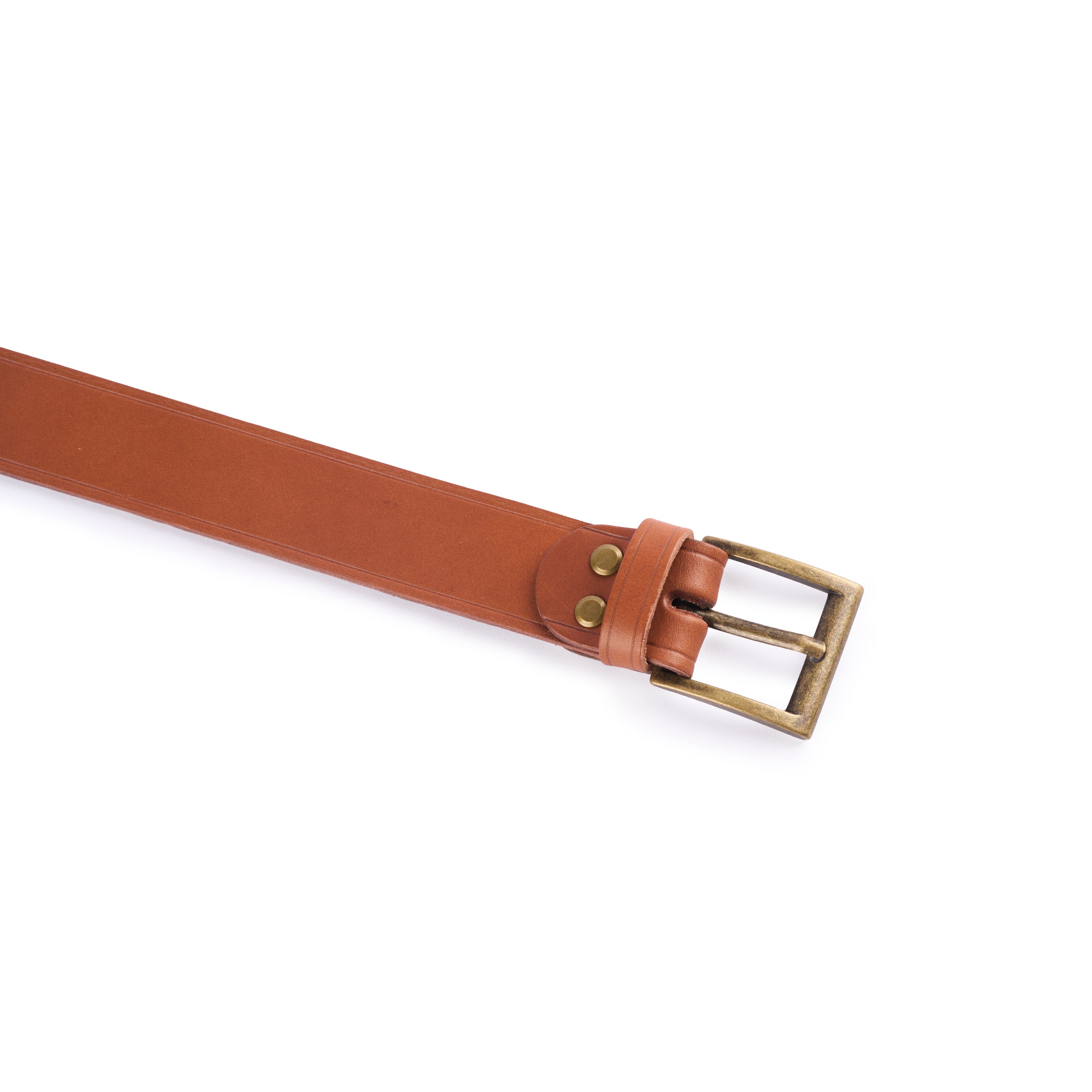 atelier-tuffery-ceinture-en-cuir-marron-fabriqu-e-main image 7