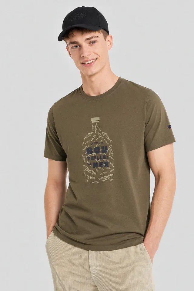 armor-lux-t-shirt-s-rigraphi-homme-coton-l-ger-3 image 1