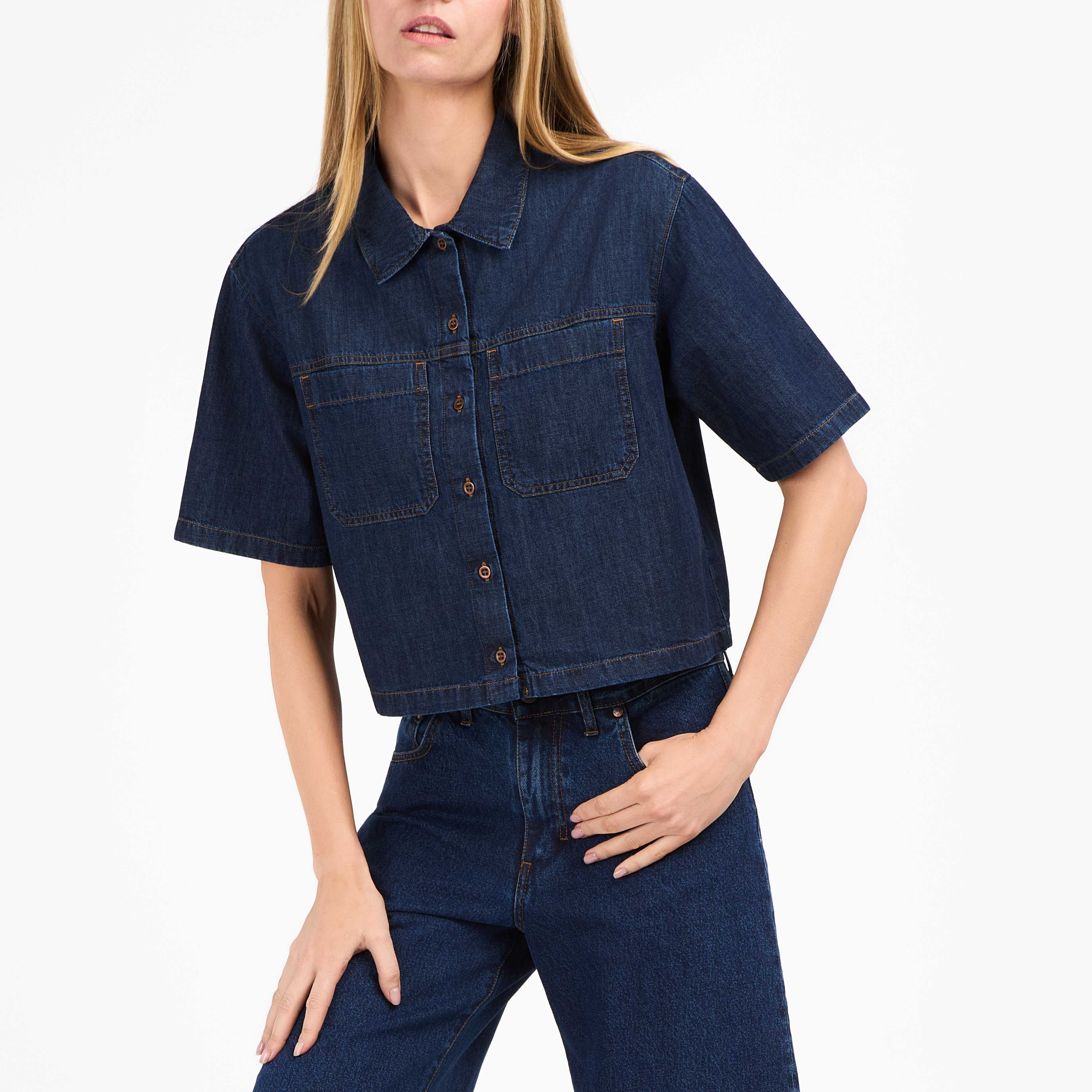 atelier-tuffery-mont-loz-re-top-femme-court-denim-stonewashed-coton image 4