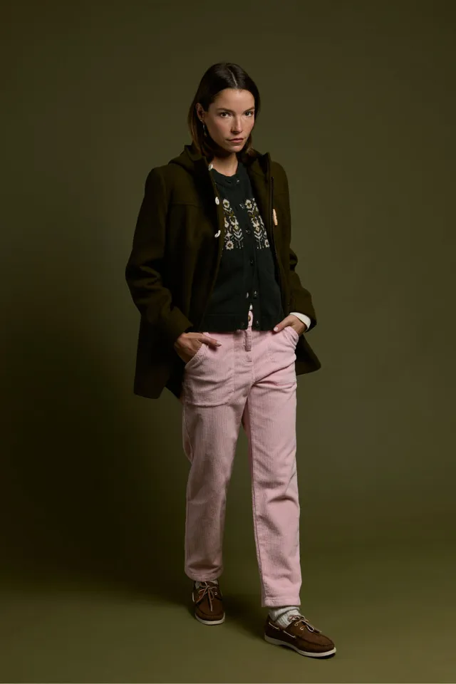 armor-lux-pantalon-velours-coupe-droite-femme-coton image 1