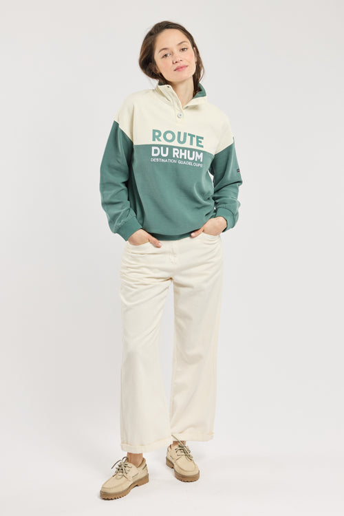 armor-lux-sweat-trucker-femme-route-du-rhum-coton image 4
