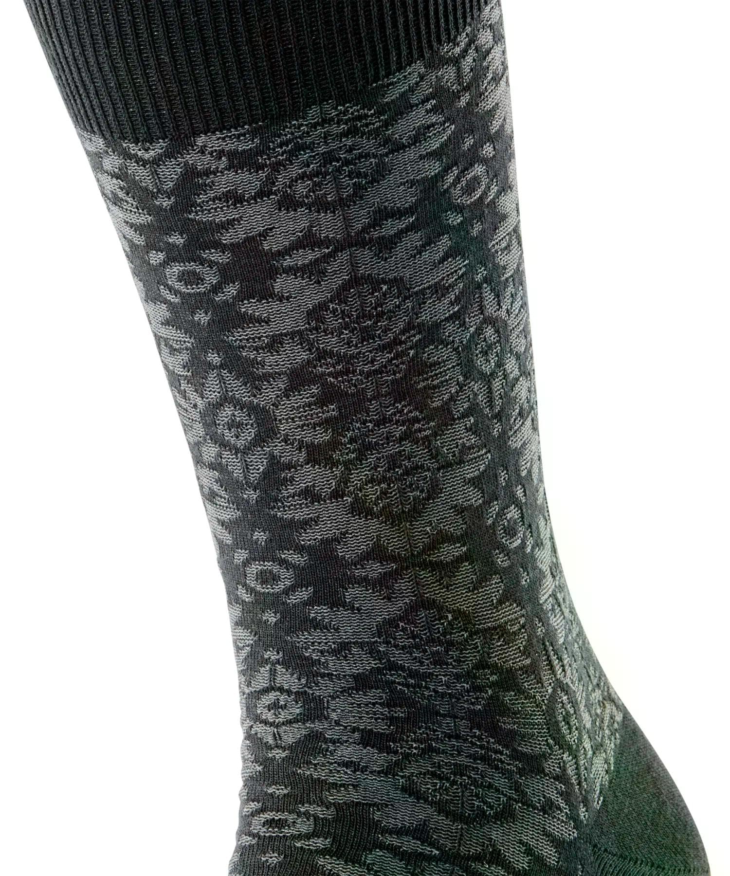 burlington-ornamental-chaussettes-homme-coton-respirant-motif-floral image 3