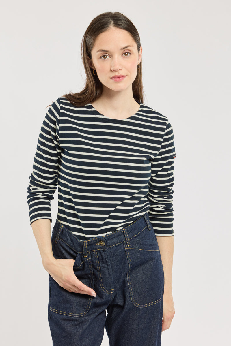 armor-lux-marini-re-lesconil-femme-coton-pais-260g-m-3 image 2
