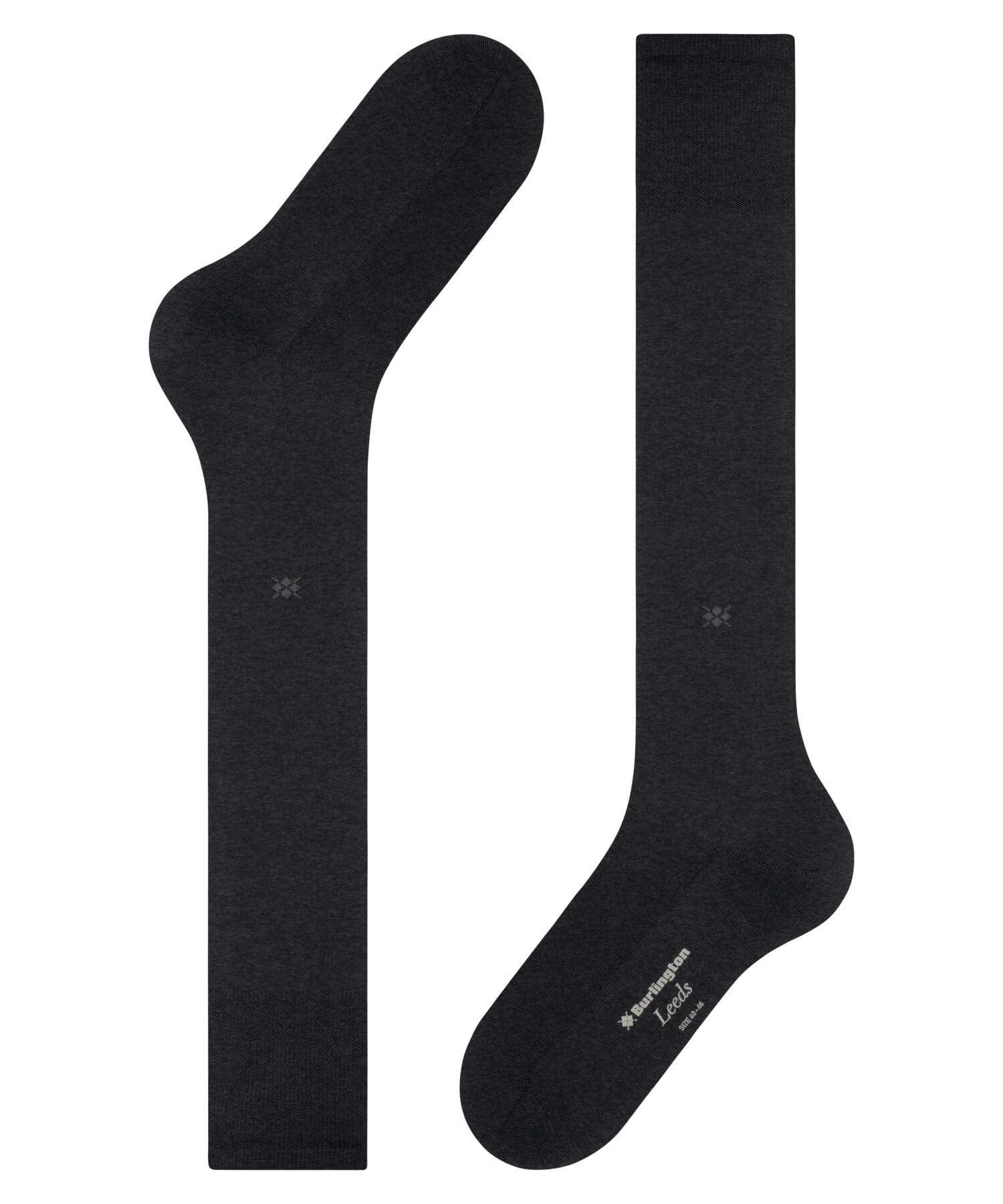 burlington-leeds-chaussettes-longues-homme-gris-asphalt-melange-3180-40-46 image 5