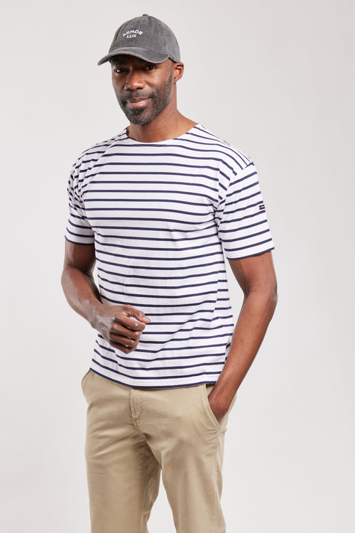 armor-lux-do-lan-t-shirt-marini-re-manches-courtes-coton-pais image 3