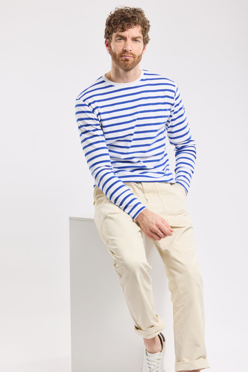armor-lux-marini-re-crozon-homme-coton-peign-coupe-ajust-e image 1
