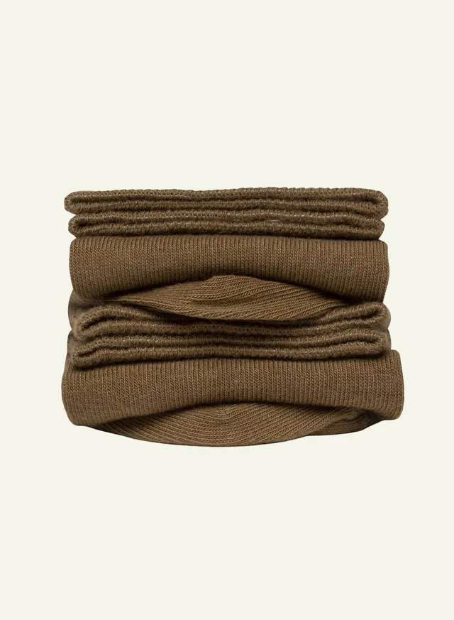 archiduchesse-chaussettes-de-ville-brun-cigare-mi-hautes-coton image 1