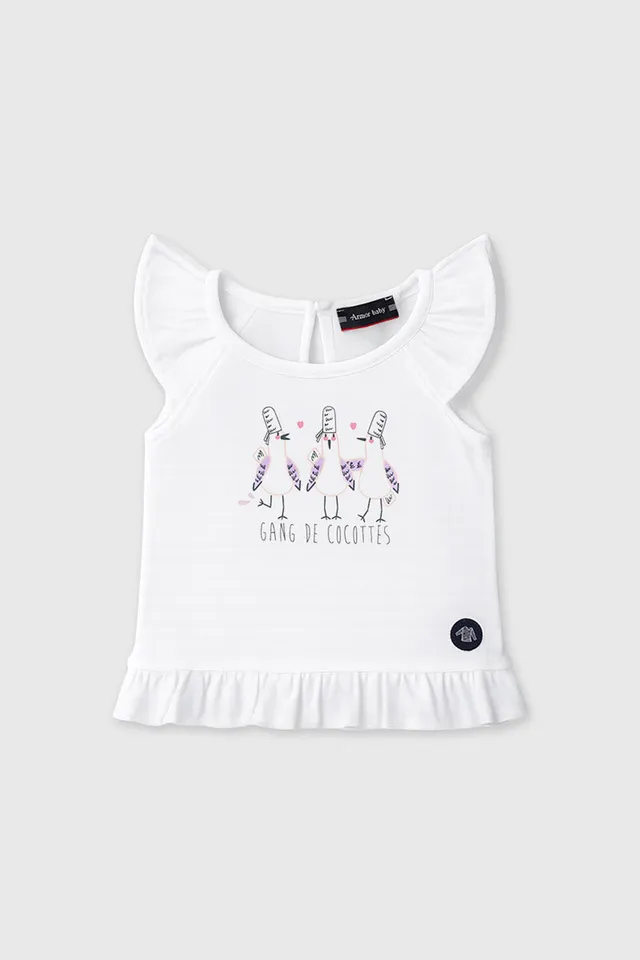 armor-lux-gang-de-cocottes-d-bardeur-baby-fille-en-coton image 1