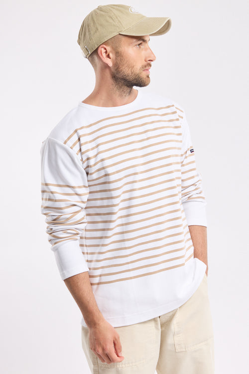 armor-lux-marini-re-homme-interlock-coton-bross-ray-e-classique image 2