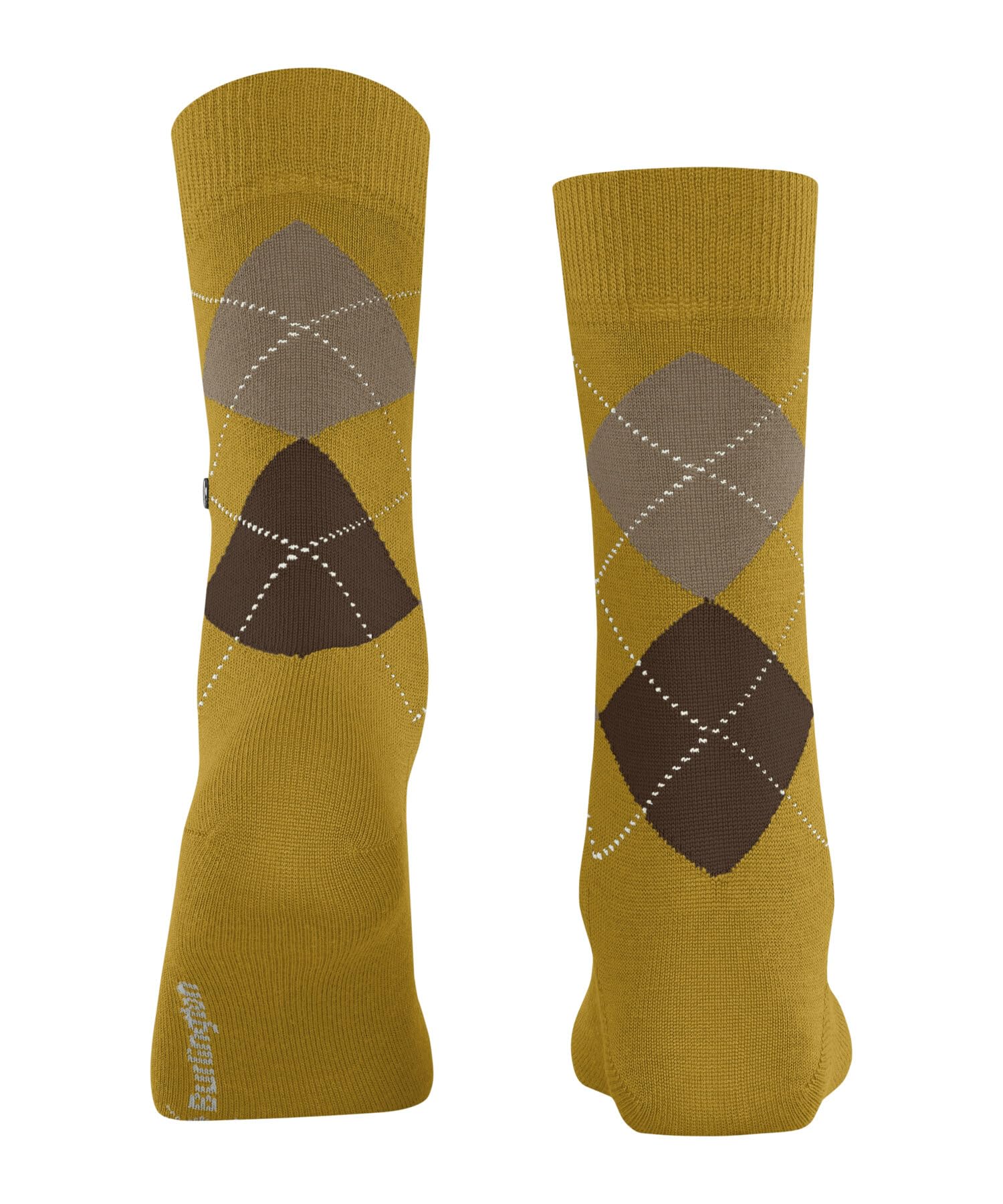 burlington-marylebone-chaussettes-opaque-femme-laine-vierge-motif-argyle image 2
