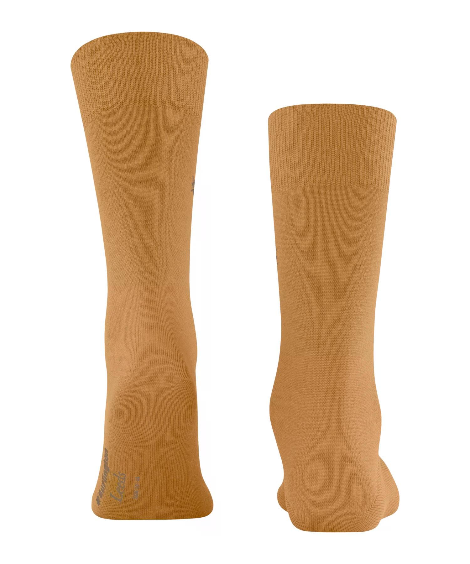 burlington-leeds-chaussettes-homme-jaune-amber-1852-40-46-coton-laine-unies-1-pa image 2