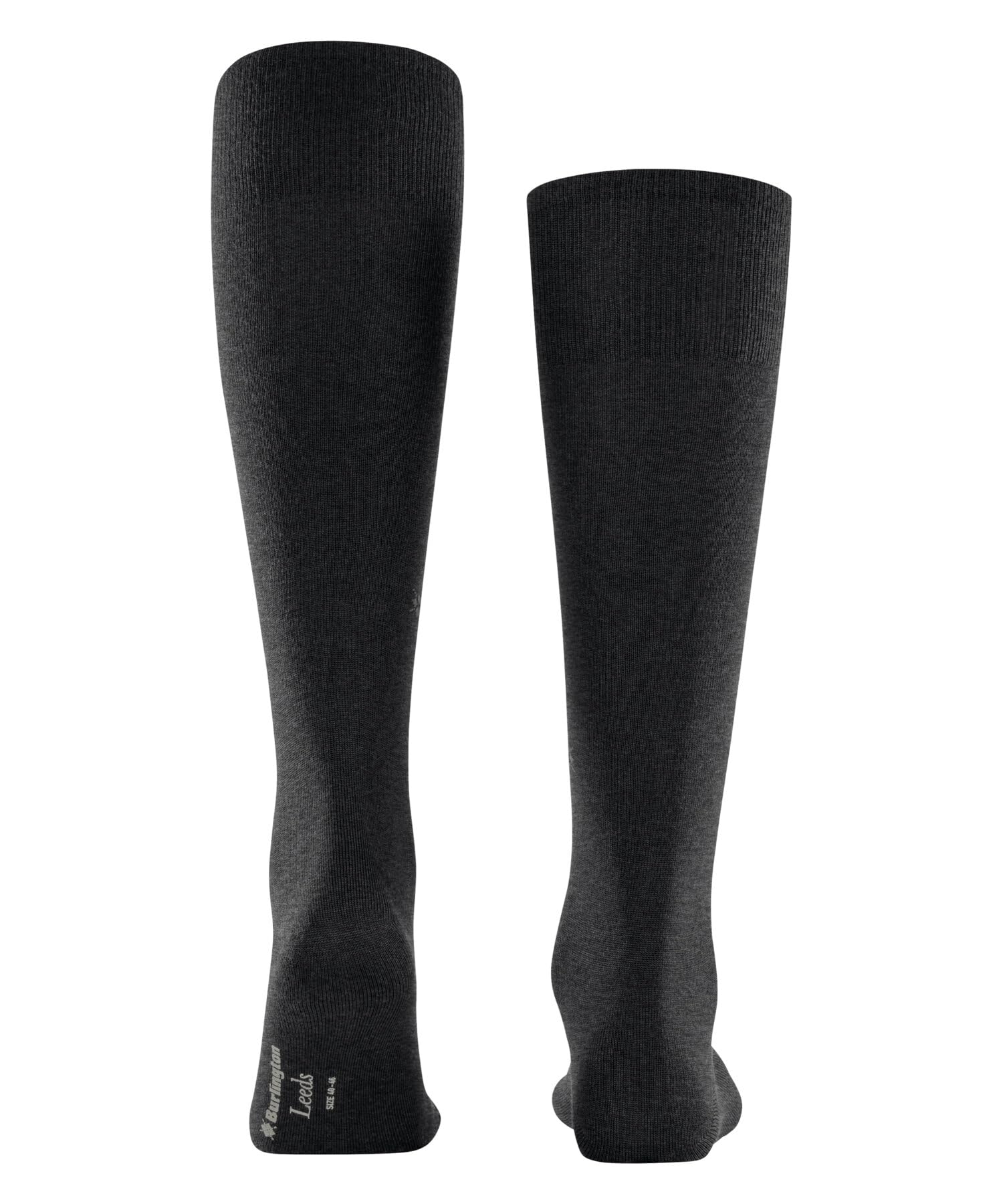 burlington-leeds-chaussettes-longues-homme-gris-asphalt-melange-3180-40-46 image 2