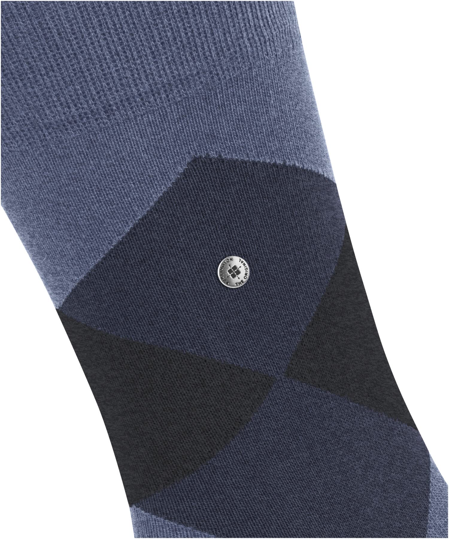 chaussettes-burlington-clyde-coton-fantaisie-bleu-light-jeans-40-46 image 6