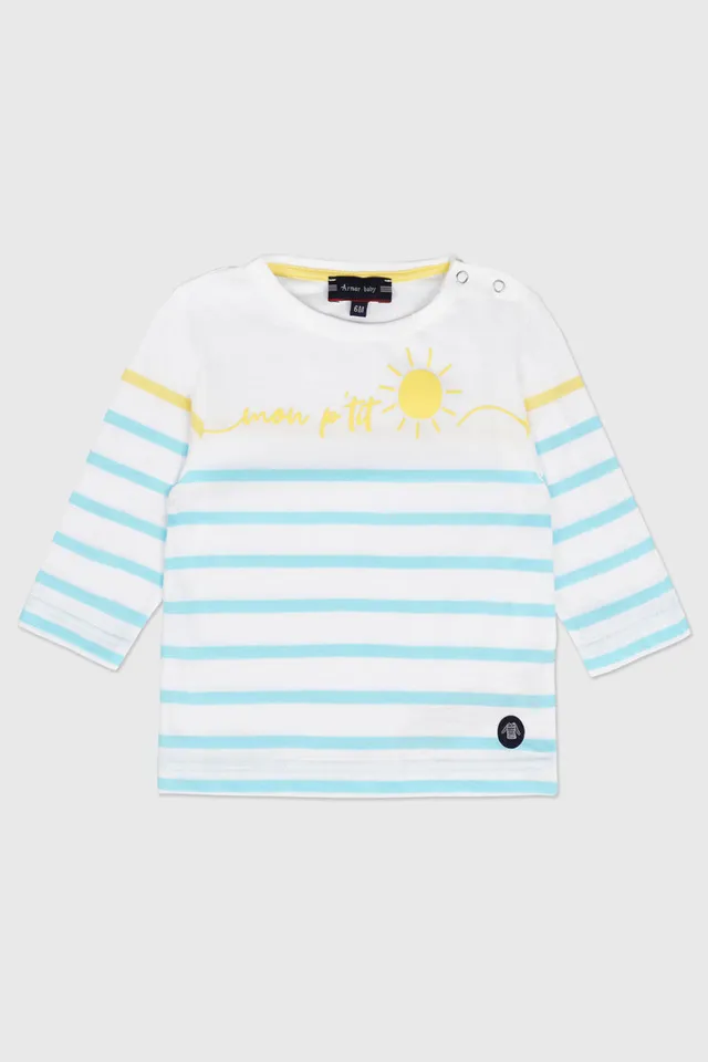 armor-lux-marini-re-baby-mon-pirate-coton-l-ger-jersey image 1