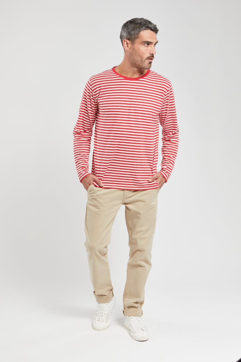 armor-lux-marini-re-h-ritage-homme-coton-lin-fines-rayures image 3