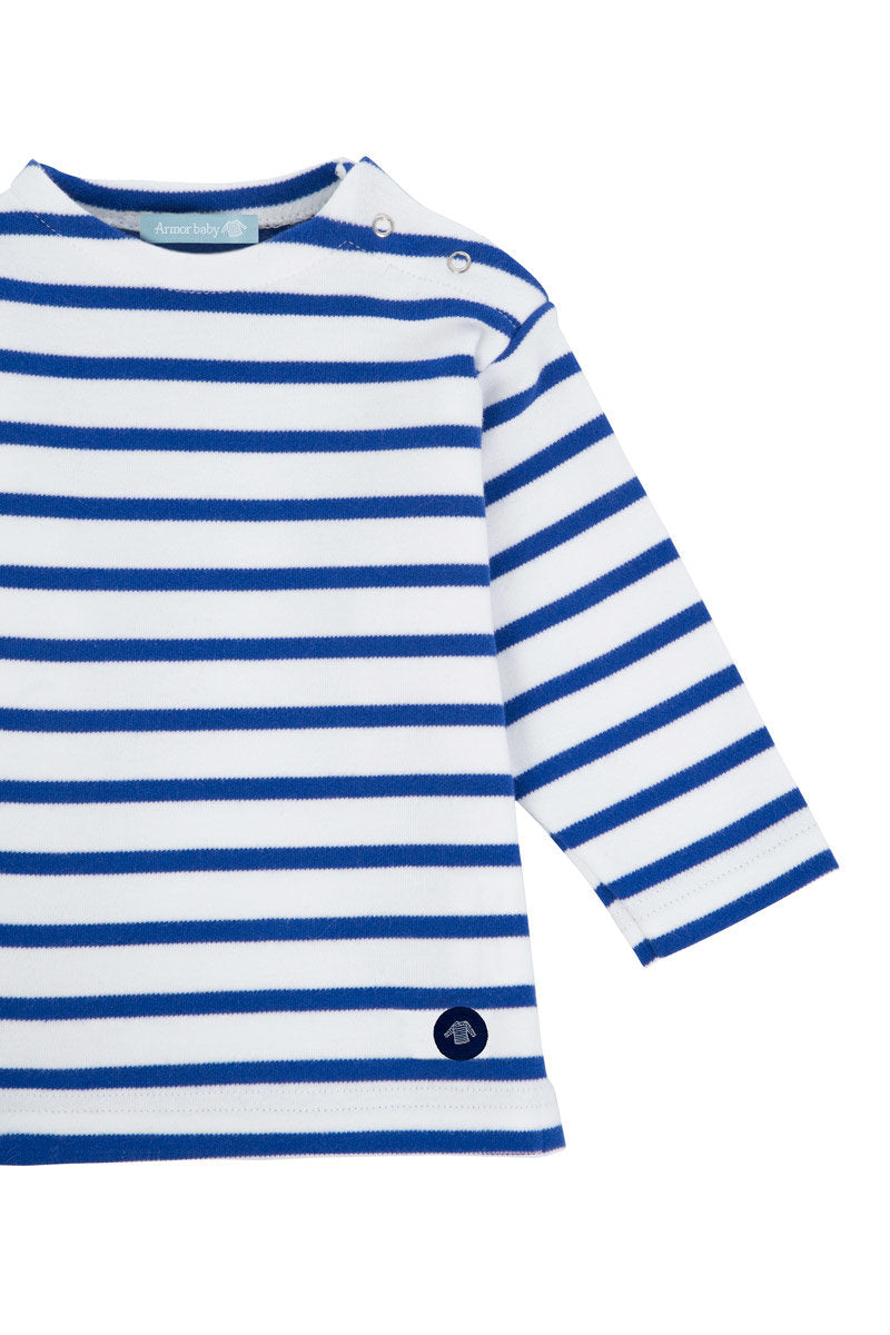 armor-lux-marini-re-loctudy-baby-coton-pais-manches-longues image 2